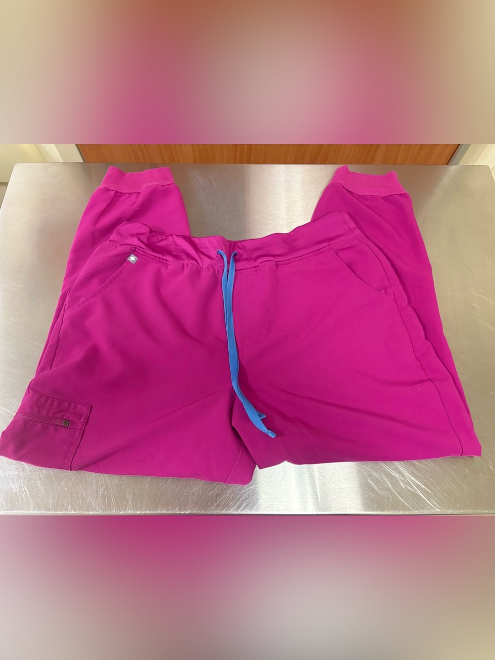 Figs Raspberry Sorbet HW Zamora scrub pants